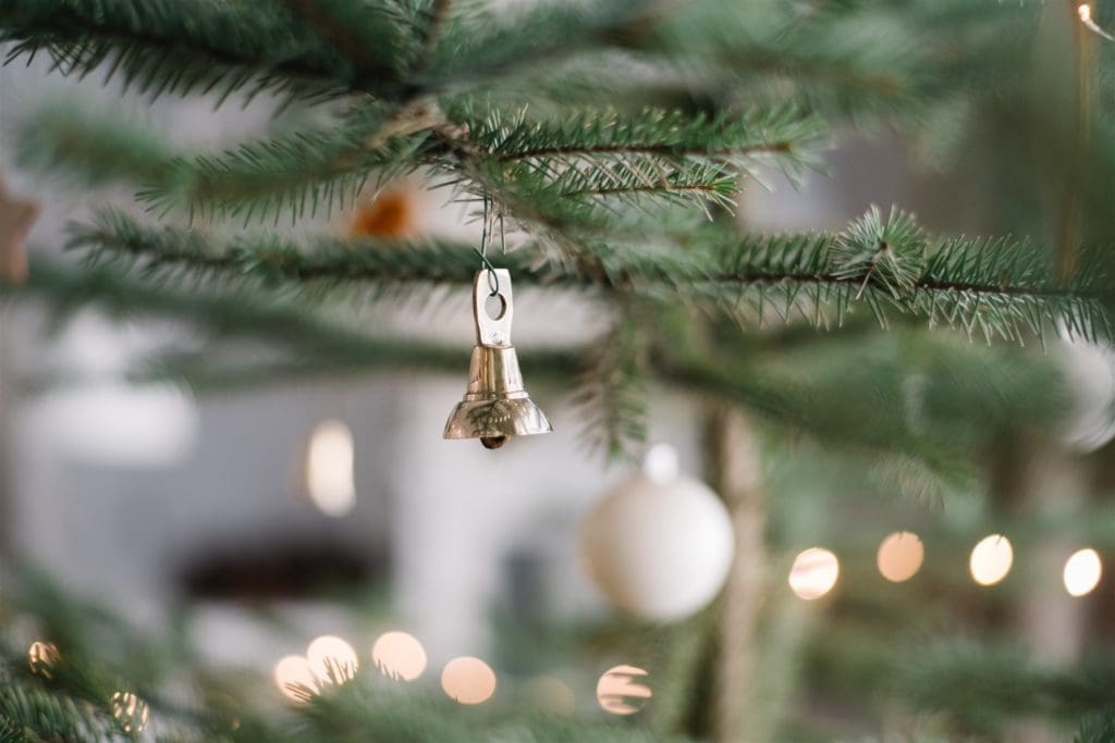 brass bell ornament