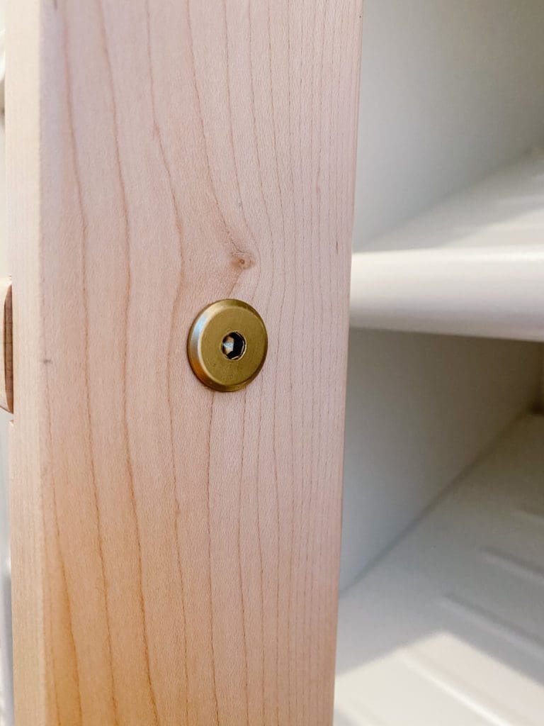 close up of screw