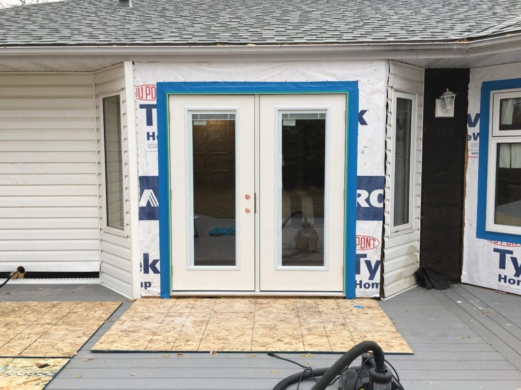 new back patio doors 