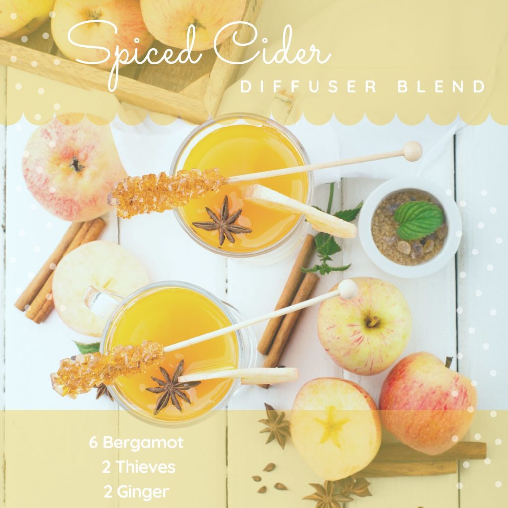 spiced cider diffuser blend recipe