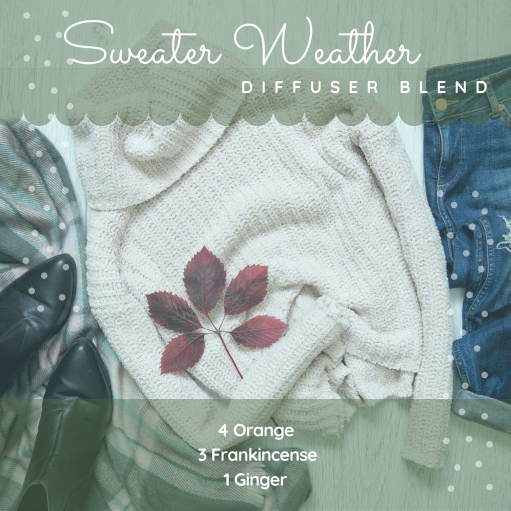 sweater weather diffuser blend recipe