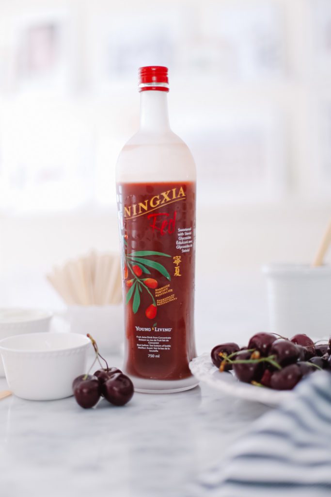 A bottle of Ningxia Red