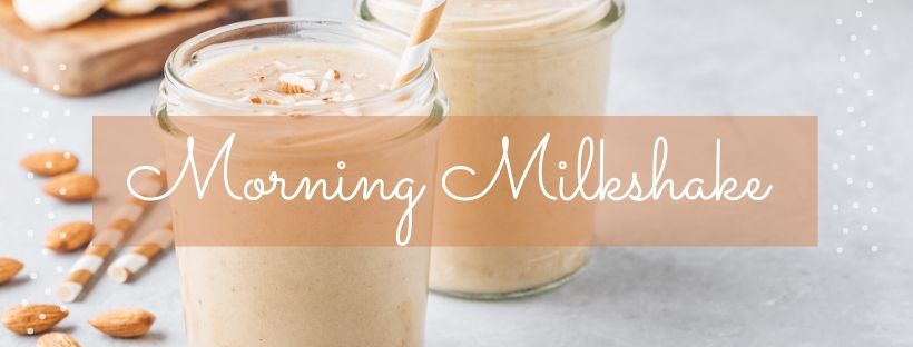 morning milkshake recipe with essential oils