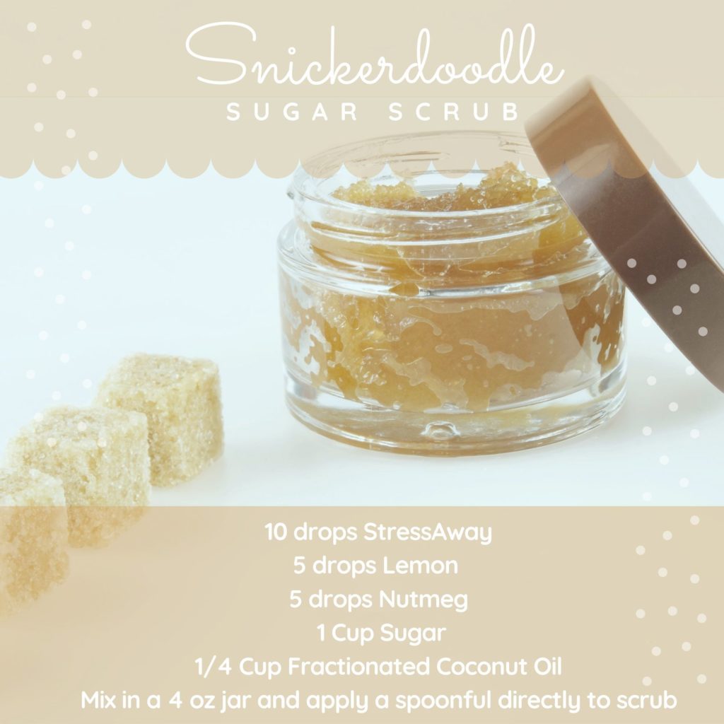 snickerdoodle sugar scrub recipe