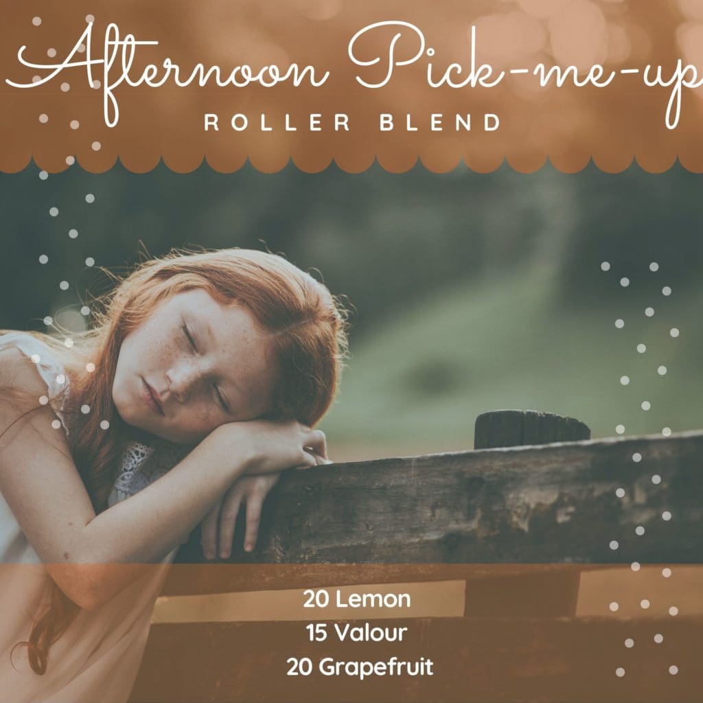 afternoon pick me up roller blend recipe