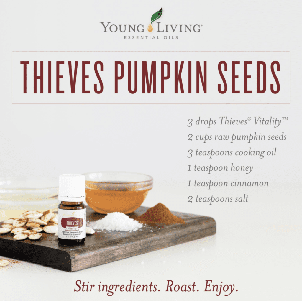 thieves pumpkin seeds recipe