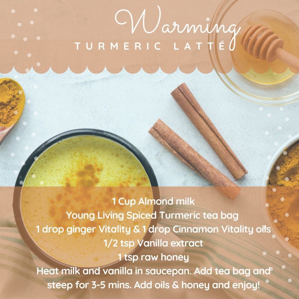 warming turmeric latte recipe