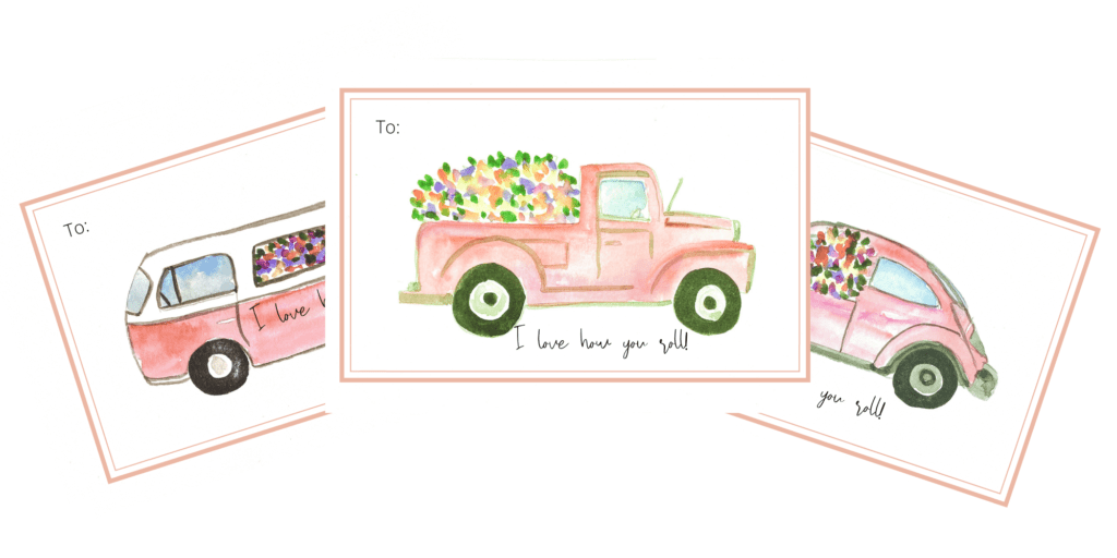 Free printable Valentine\'s Day Cards