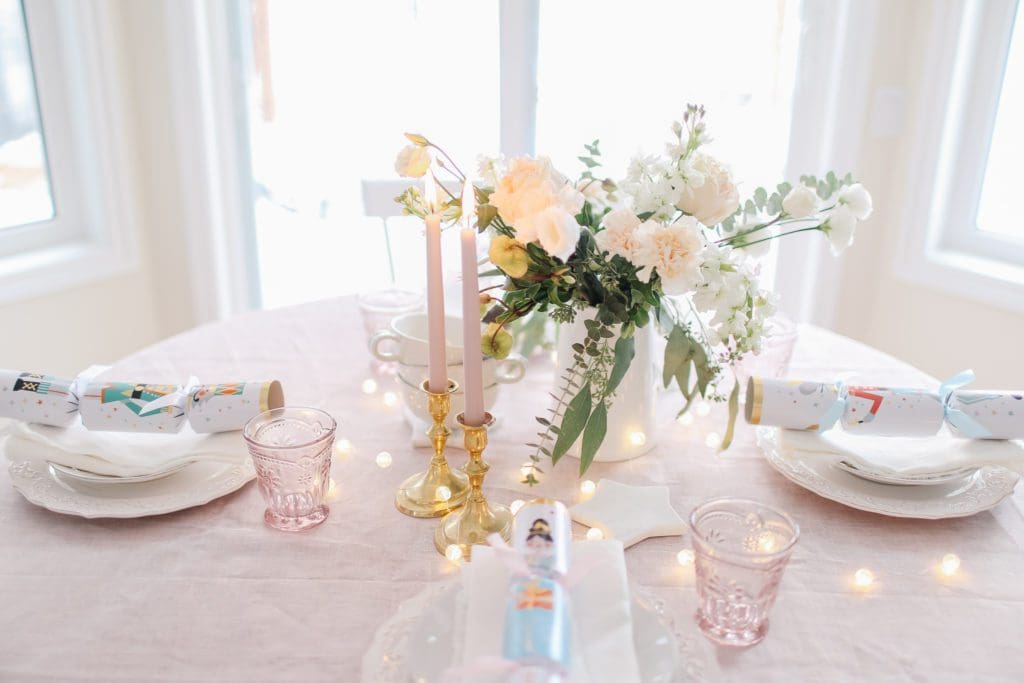 peach, pink and white flower Arrangement