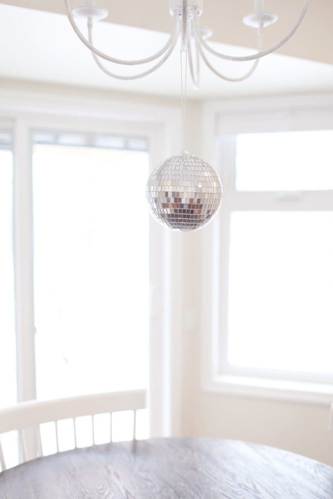 Disco Ball for Bedroom, Dorm or Party. Hang From Ceiling Christmas