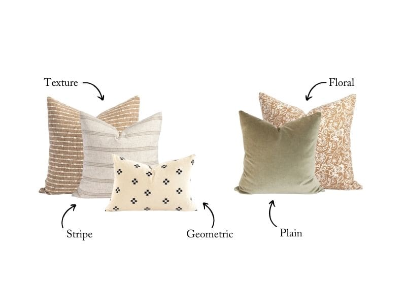 How To Style Throw Pillows, A Blissful Nest