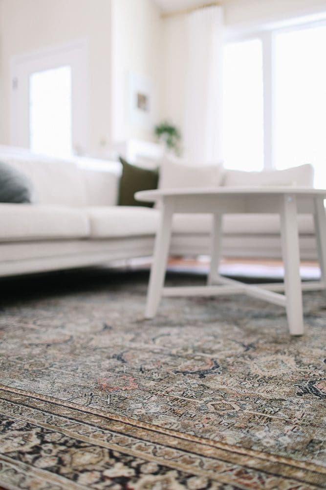 How to Choose the Correct Area Rug Size - The Ginger Home