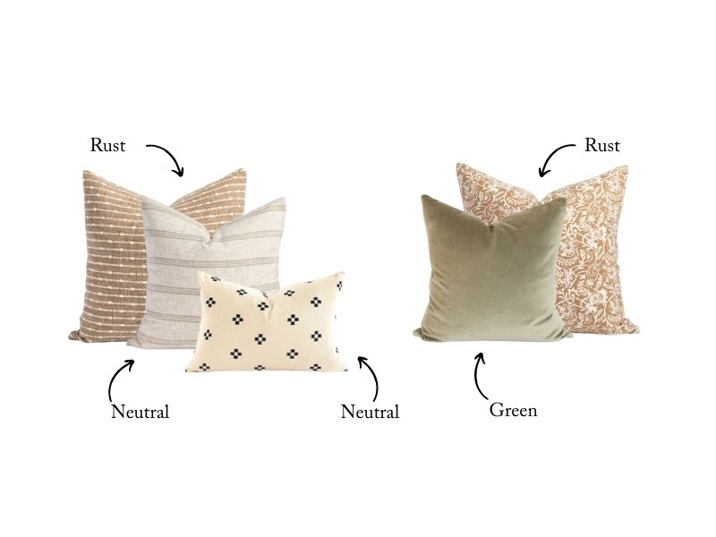 A Simple Guide to Styling Throw Pillows - The Ginger Home