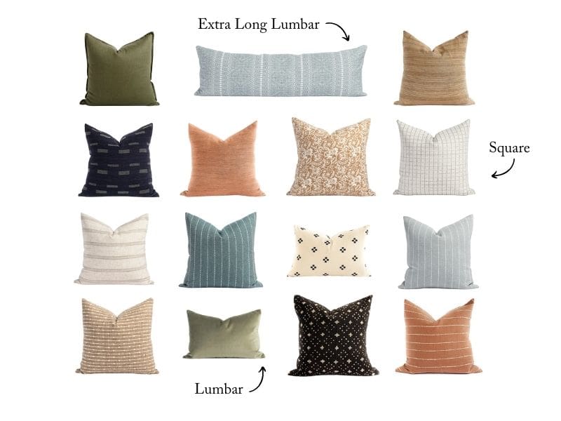 3 Ways To Style a Lumbar Pillow – ONE AFFIRMATION